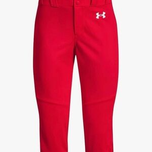 Under Armour Women's Red Softball Pants